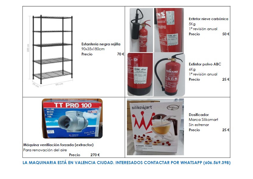 Venta de maquinaria 2