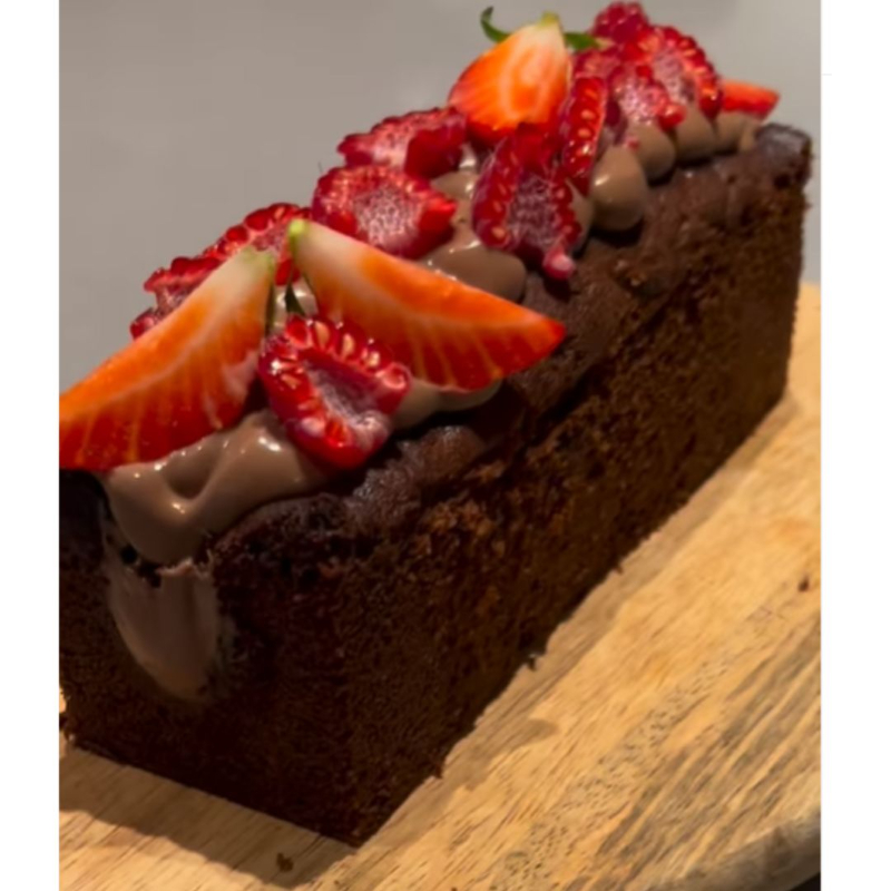 Foto 1 Cake de cacao y frutos rojos