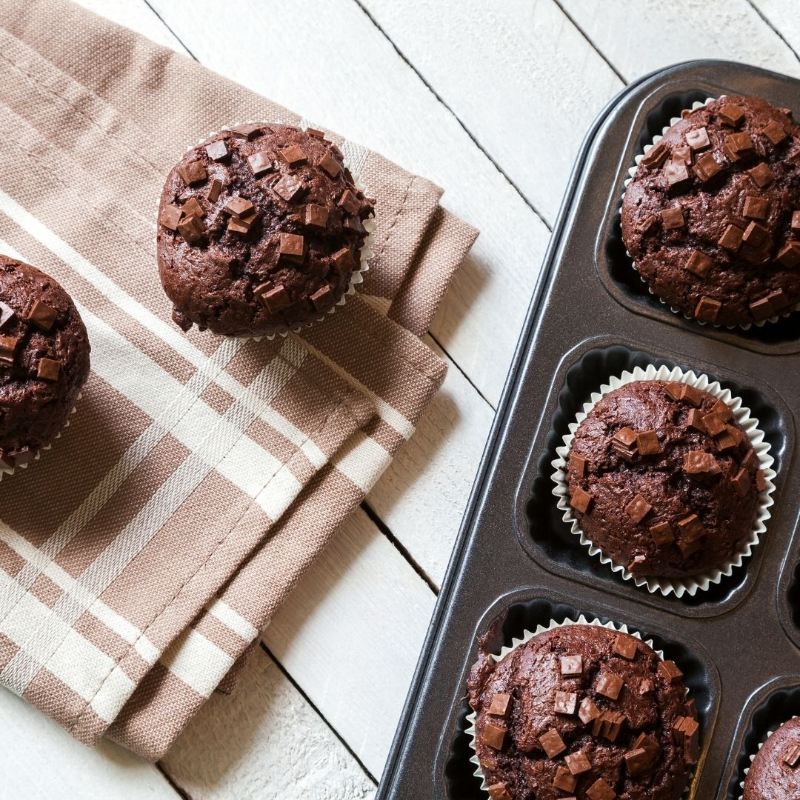 Foto 1 Muffins de chocolate